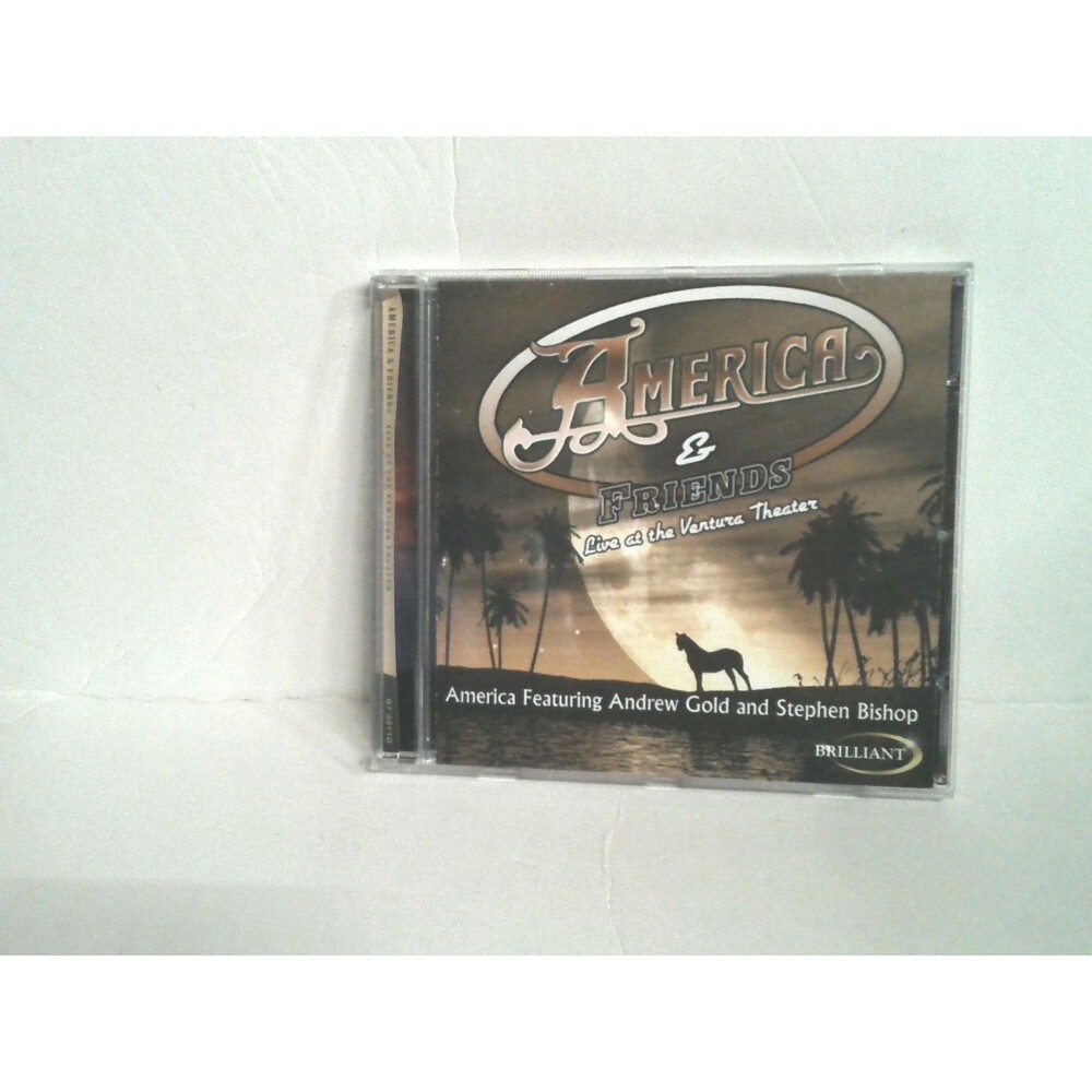 America & Friends Live At The Ventura Theater CD 2005 Digimode Germany HTF Rare